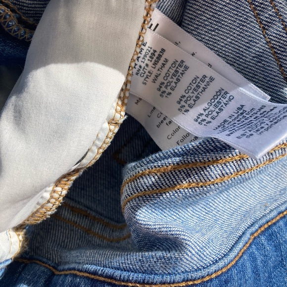 🌟 FRAME Denim Le Nouveau Straight Leg Crop Jeans Waltham Womens 27 - Picture 8 of 12